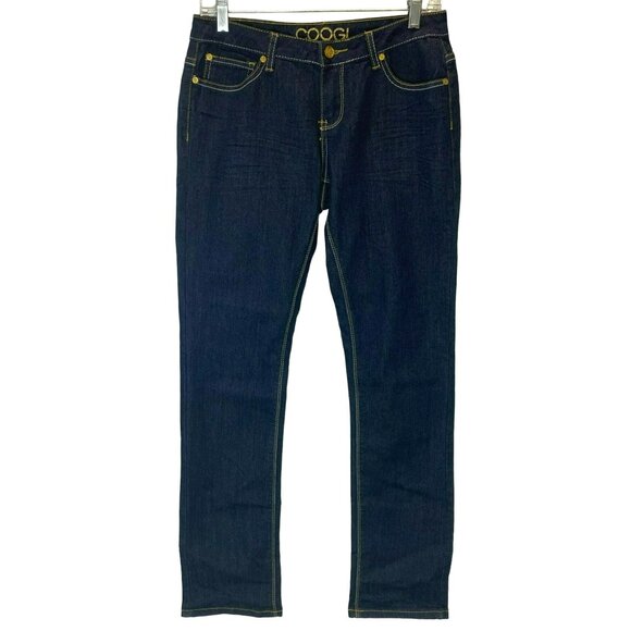 COOGI Denim - Vintage Coogi Jeans Embellished Embroidered Rainbow Pocket 28 x 32 Y2K Size 5/6